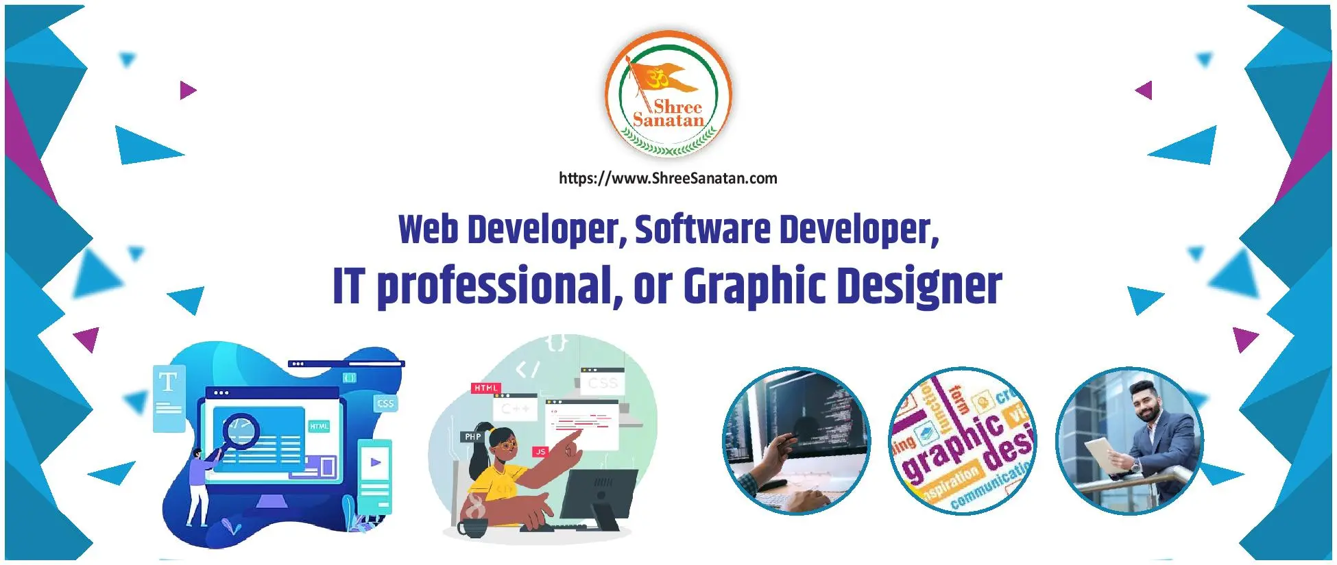 Sanatani IT professionals, software developers, hardware shops, graphic designers, etc.